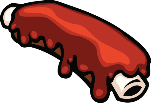 501x342 Sparerib Clipart