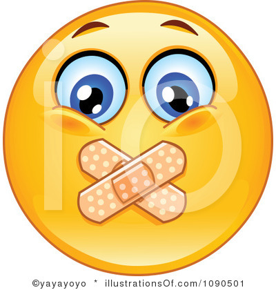 400x420 Quiet Mouth Clipart