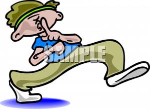 300x217 Boy Sneaking And Putting His Hand To His Lips In A Quiet Gesture