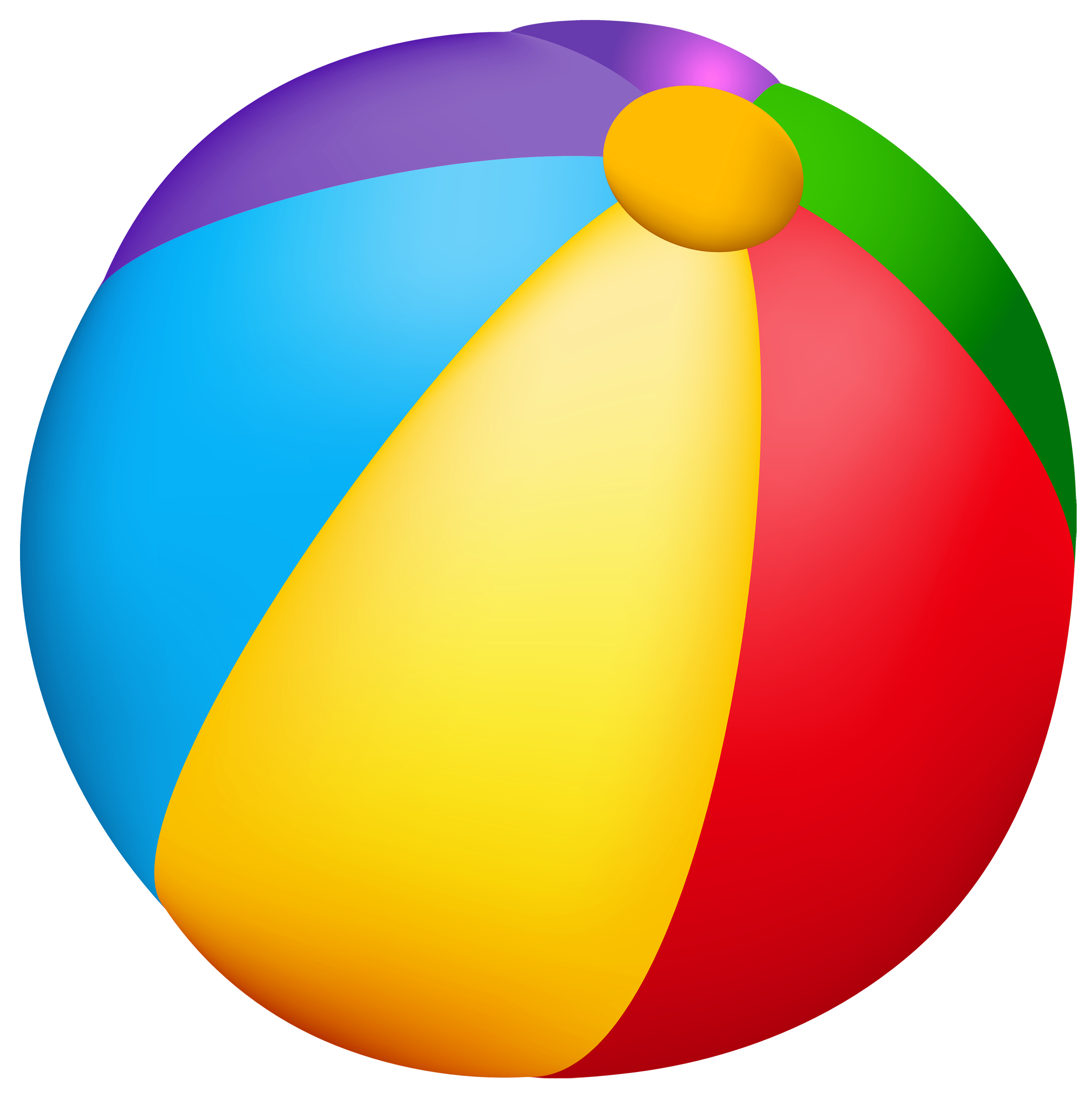 2794x2800 Beach Ball Vector Clipart