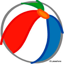 212x213 Beach Ball Clip Art