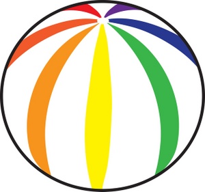 300x281 Free Beach Ball Clipart Free Clip Art Images Image 4
