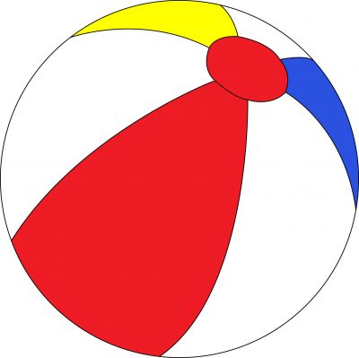 400x399 Beach Ball Clipart Clipartaz Free Collection