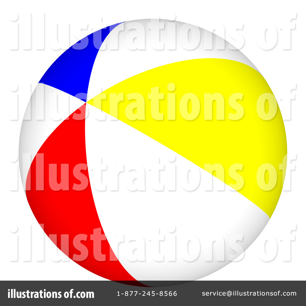 1024x1024 Beach Ball Clip Art