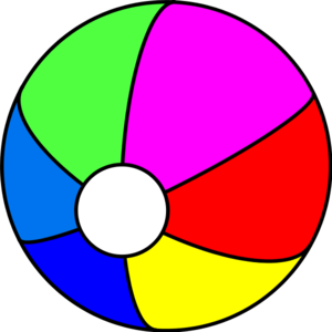 300x300 Beach Ball Clipart