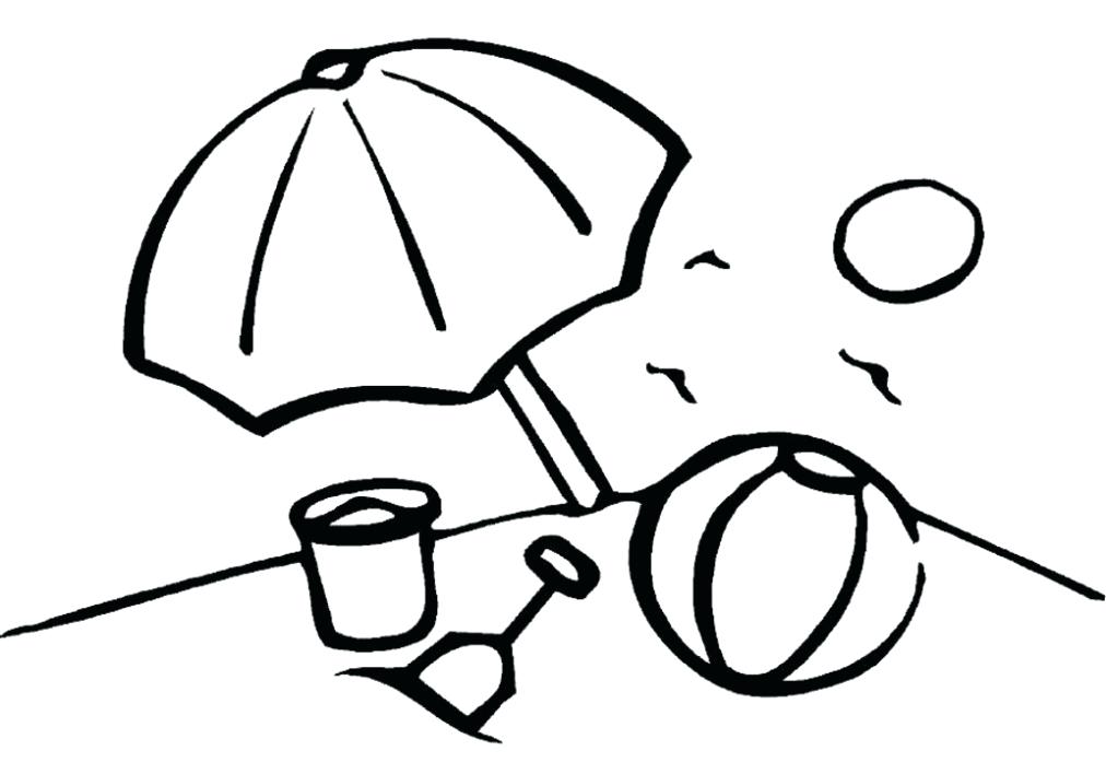 1012x708 Beach Ball Coloring Pages Printable