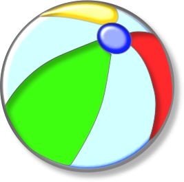 267x265 Weekends Beach Ball Clipart, Explore Pictures