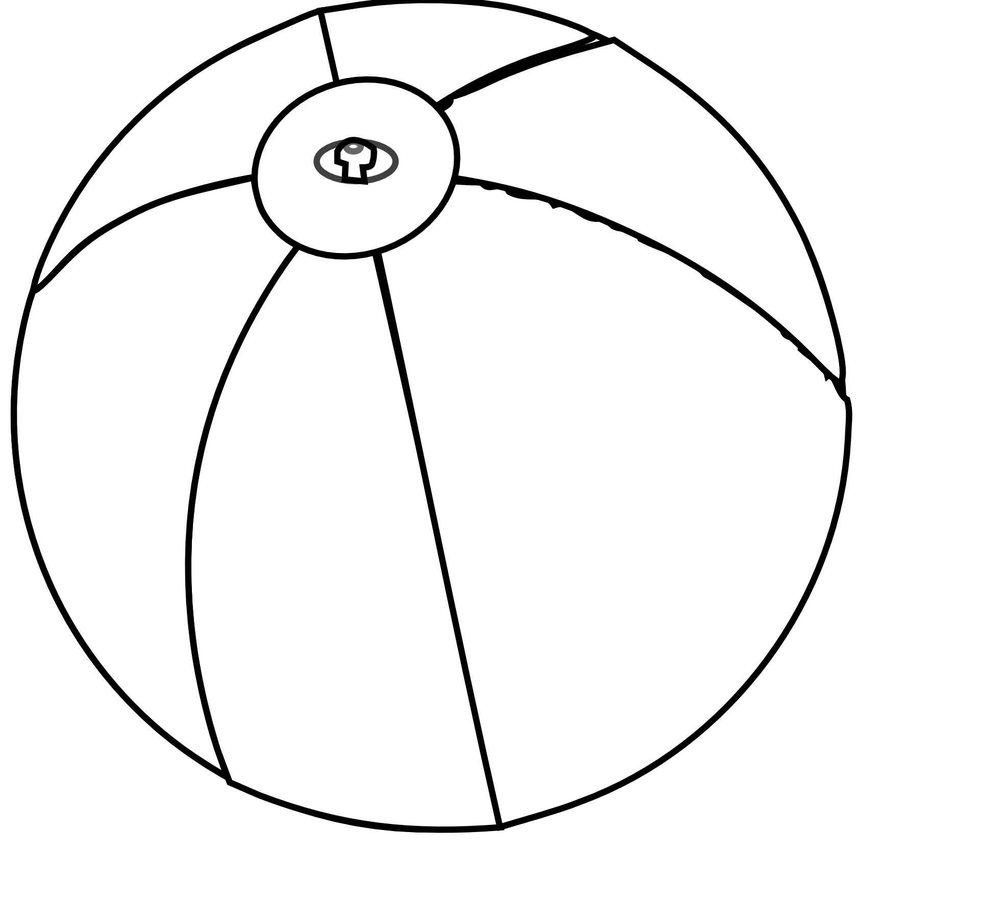 1969x1774 Beach Ball Clip Art