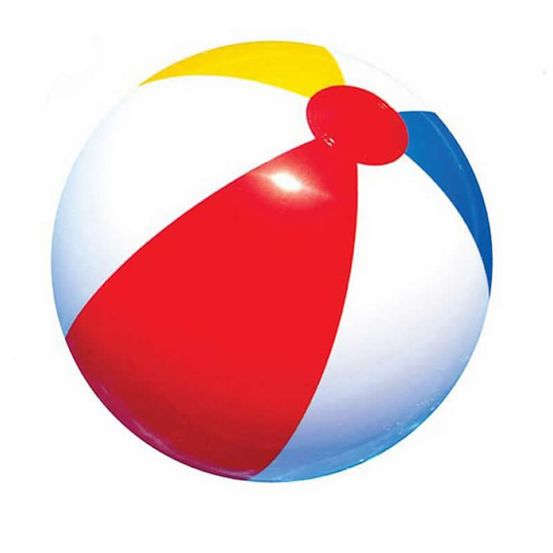 800x800 Ccinee 40cm Colorful Inflatable Beach Balls Rubber Children Toy