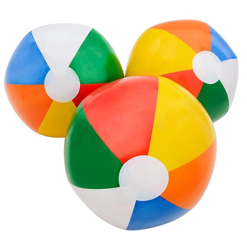 500x500 Multi Color Beach Balls