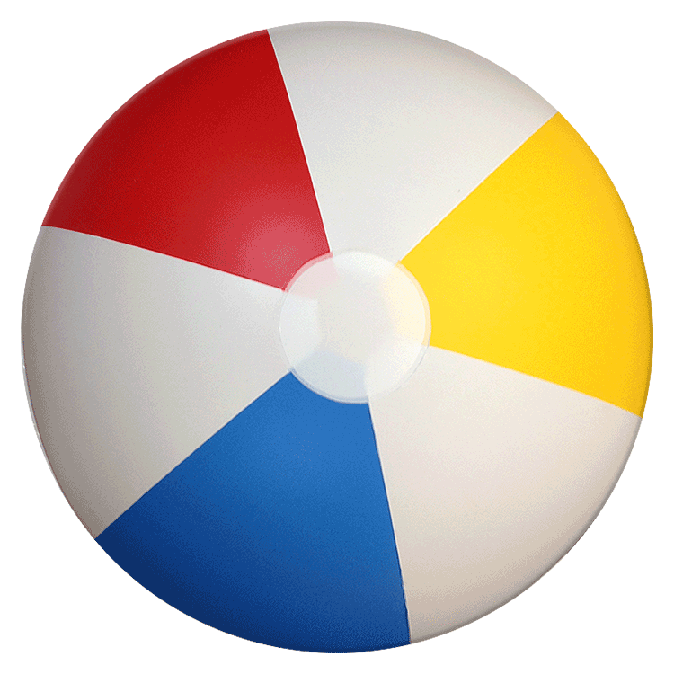 750x750 36'' Traditional Matte Beach Balls