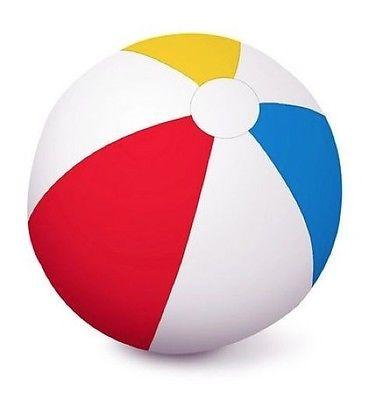 390x400 Aquafun 51cm Matt Panelled Beach Balls
