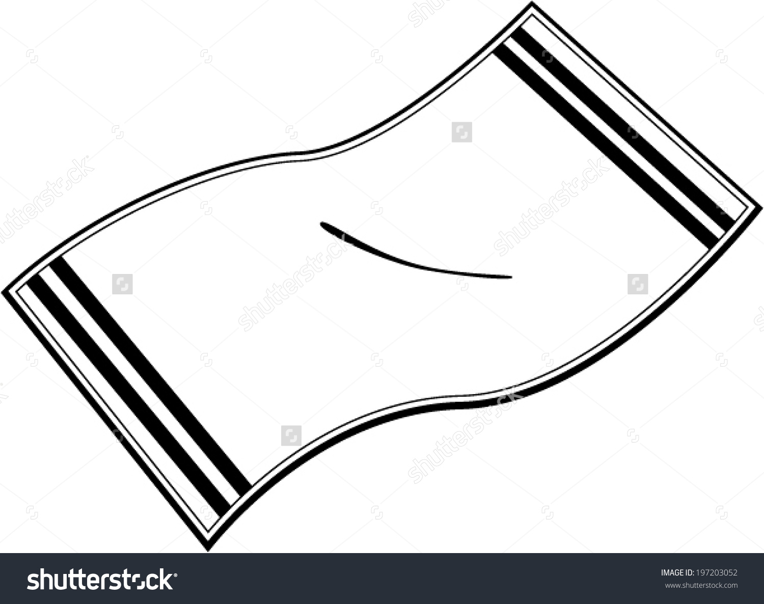 1500x1186 Towel Clipart Black And White