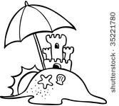 167x150 Beach Clipart Black And White Many Interesting Cliparts