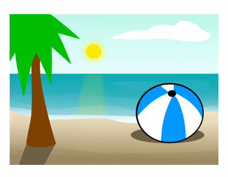 450x350 Drawing A Cartoon Beach