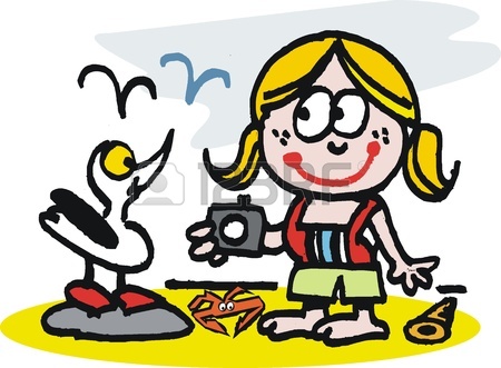 450x331 Happy Cat At Beach Cartoon Royalty Free Cliparts, Vectors,