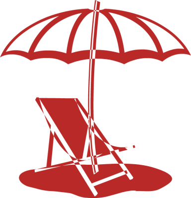 385x399 Beach Umbrella Cliparts