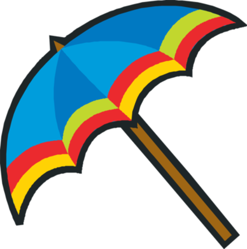 353x355 Umbrella Clipart Beach Umbrella