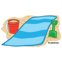 198x198 Beach Towel Clipart Many Interesting Cliparts