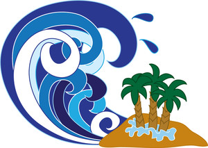 300x213 Beach Clip Art