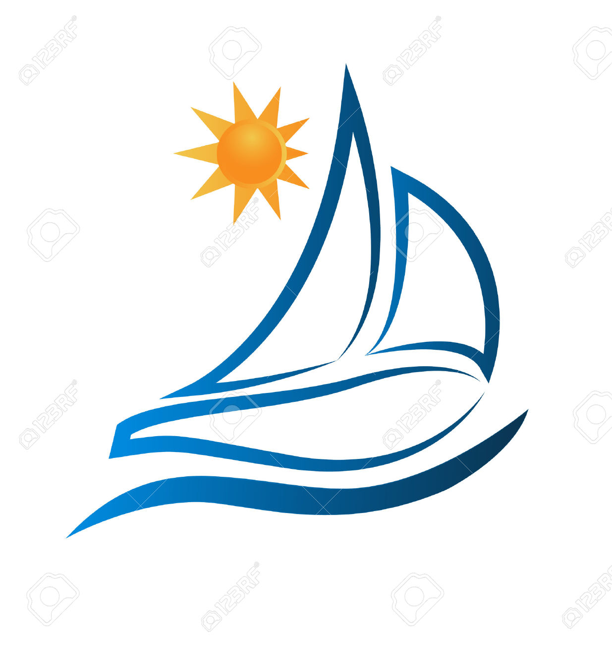 1235x1300 Beach Clipart Sailboat