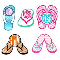 236x236 Seashells Monogram Cuttable Frame Embroidery Designs