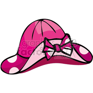 300x300 Pink Sun Hat Clipart