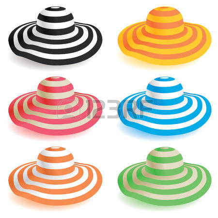 450x450 Straw Hat Clipart Beach Hat