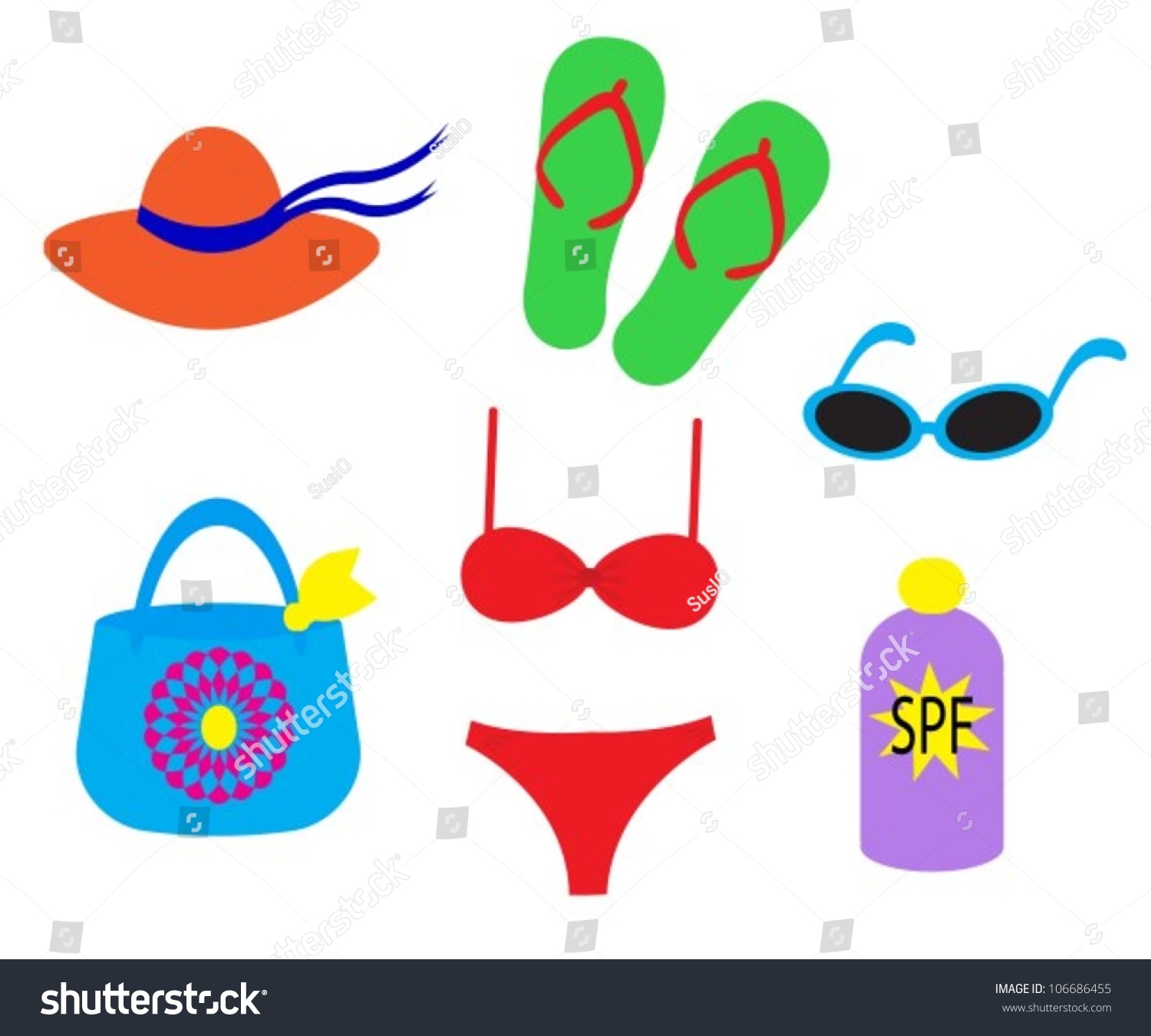 1500x1350 Sunglasses Clipart Beach Hat