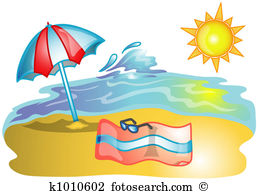 257x194 Clip Art Beach Scene 101 Clip Art