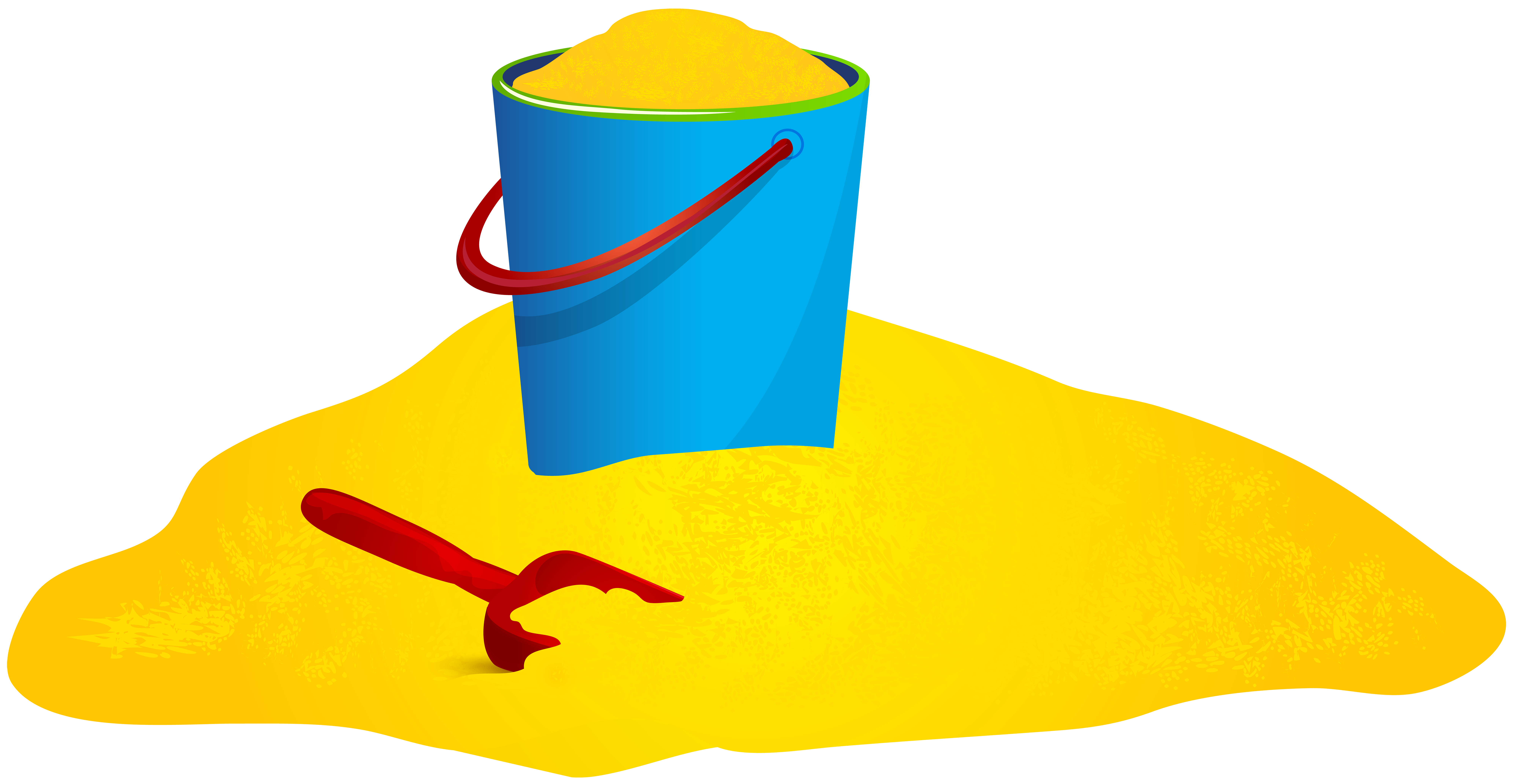 8000x4135 Sand Pail And Shovel Png Clip Art Imageu200b Gallery Yopriceville