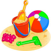 170x168 Clipart Of Beach Toys