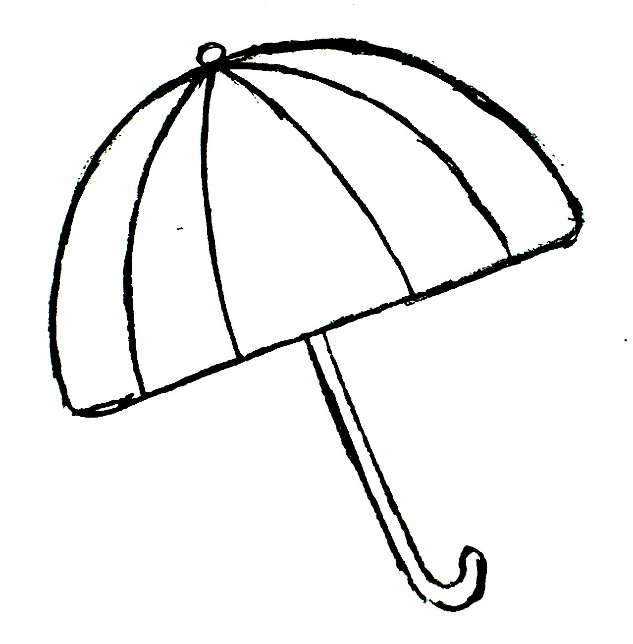 1278x1300 Umbrella Black And White Beach Umbrella Clipart Black And White