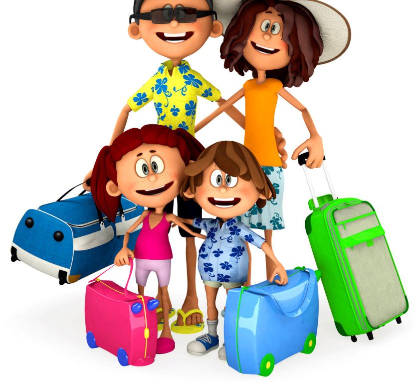 830x768 Vacation Clip Art