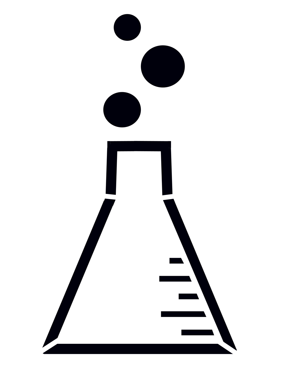 1198x1550 Conical Flask Clipart