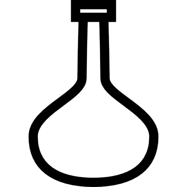 626x626 Flask Container Outline Icons Free Download