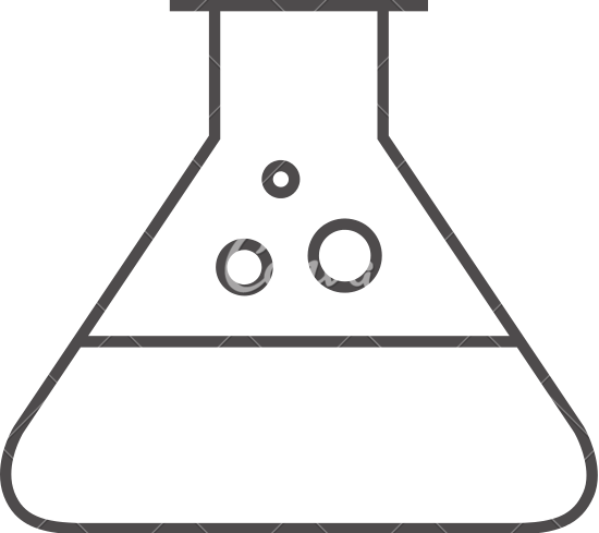 550x489 Outline Icon Of Beaker