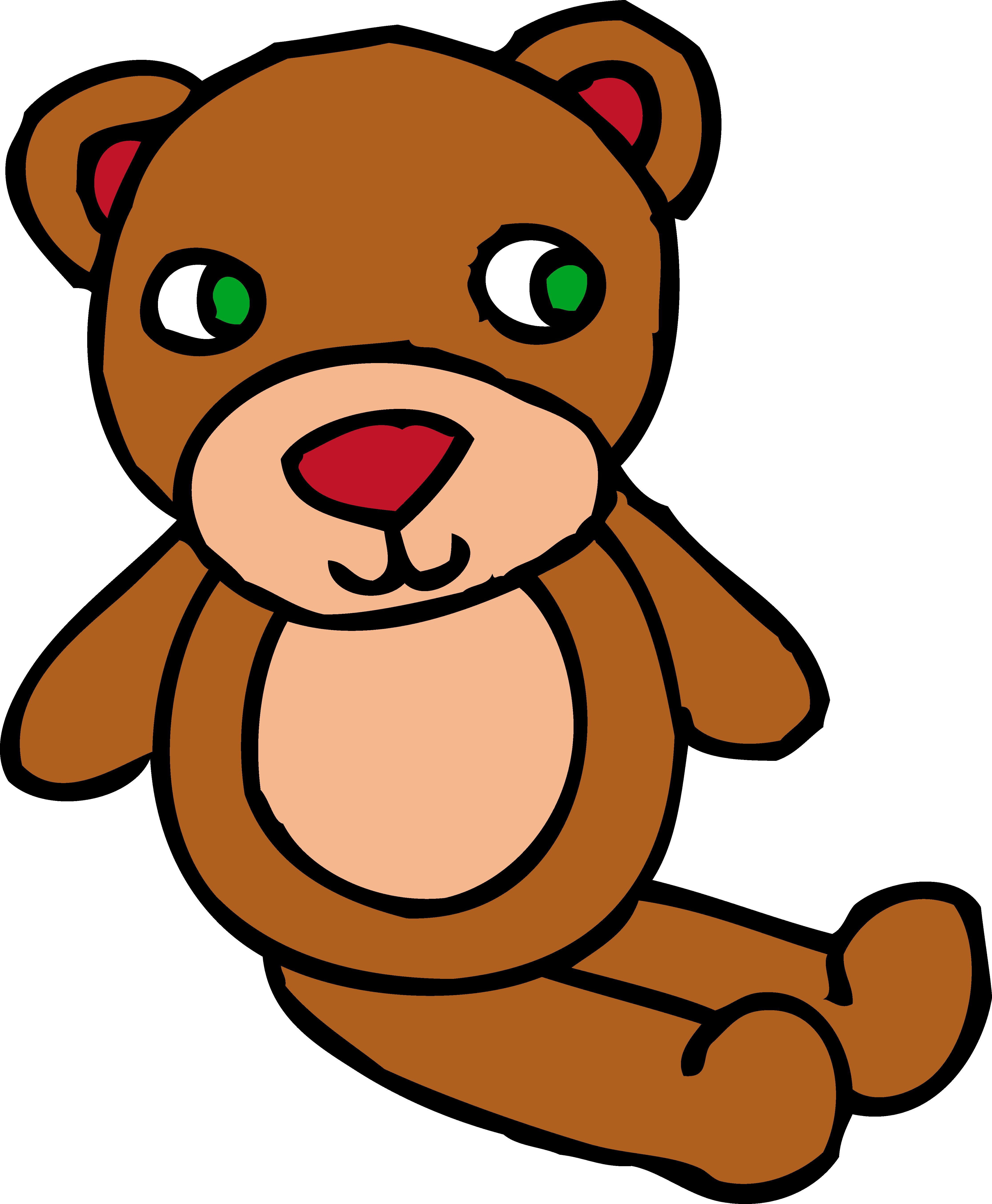4459x5412 Cute Brown Teddy Bear Toy