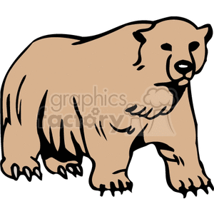 300x300 Sun Bear Clipart Grizzly Bear