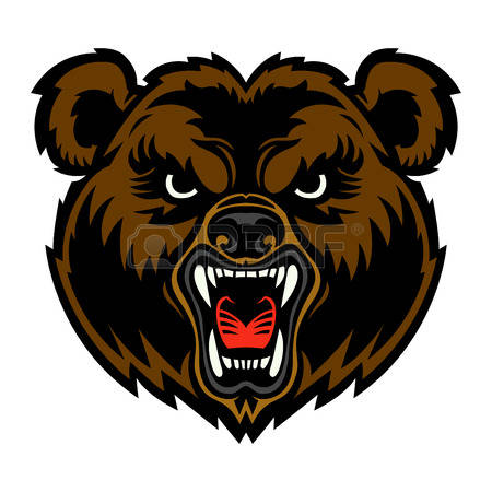 450x450 Head Clipart Grizzly Bear