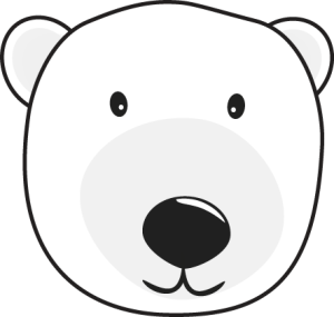 300x285 Head Clipart Polar Bear