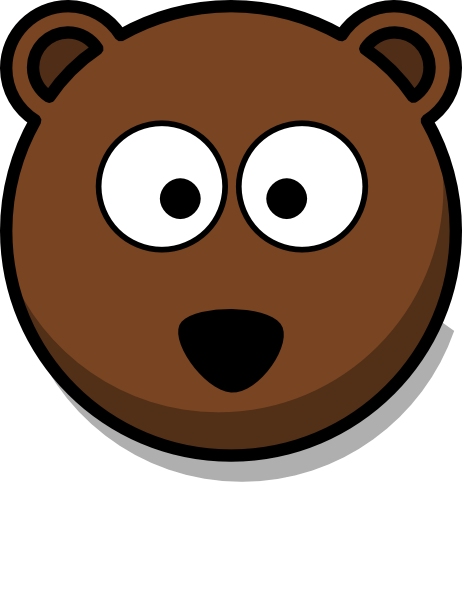 462x592 Teddy Head Cliparts