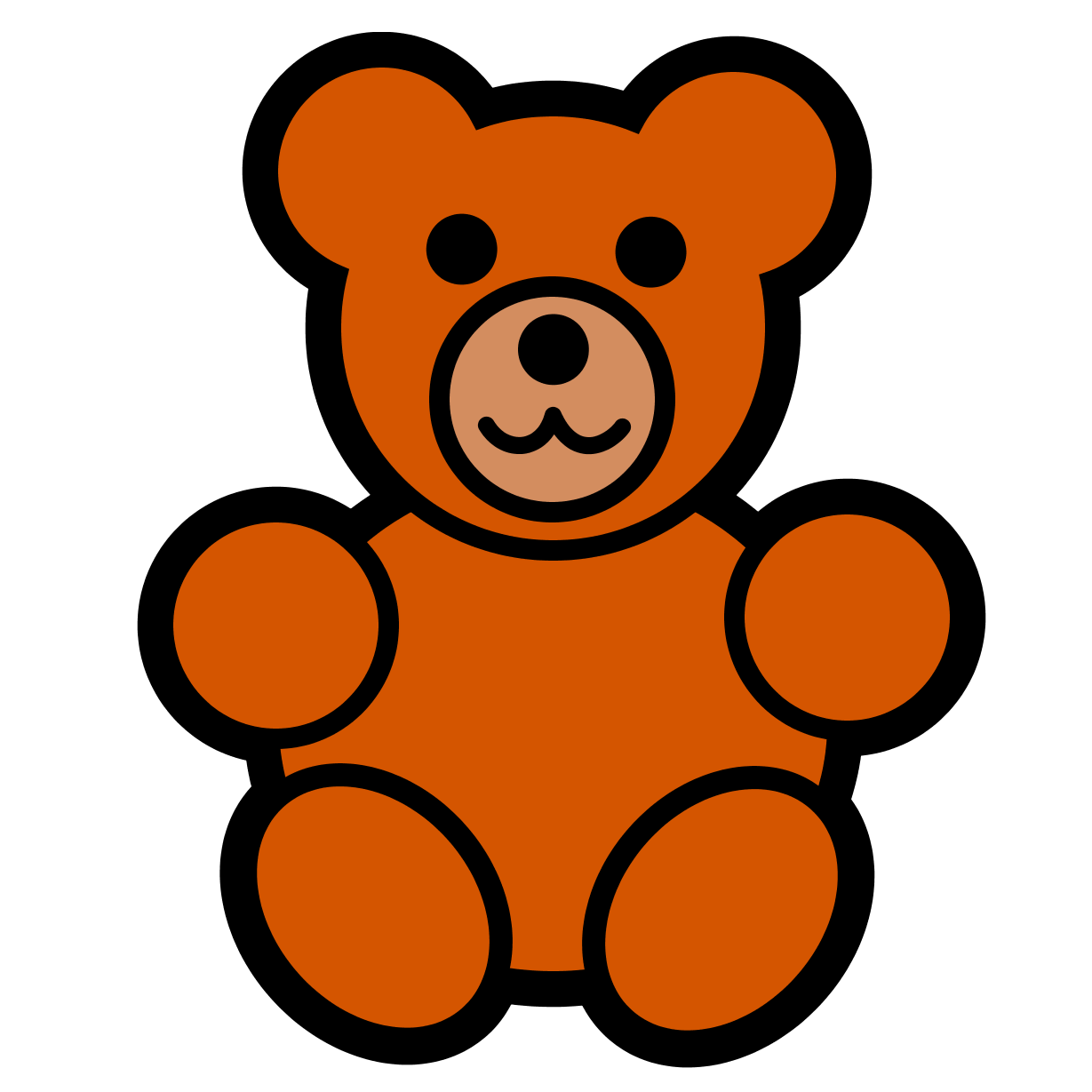 1229x1229 Teddy Bear Clipart Free Clipart Images 5