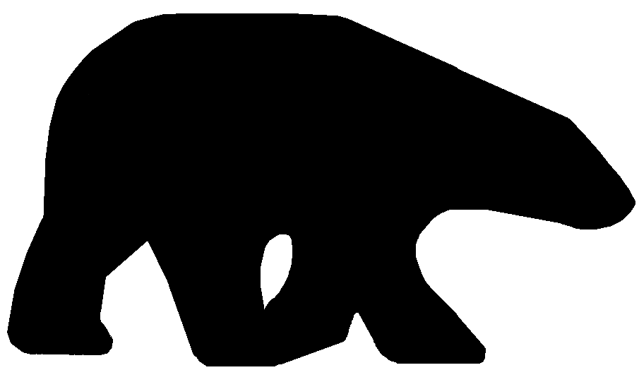 905x524 Black Bear Outline