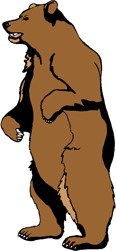 410x884 Grizzly Bear Clipart Free Clipart Images