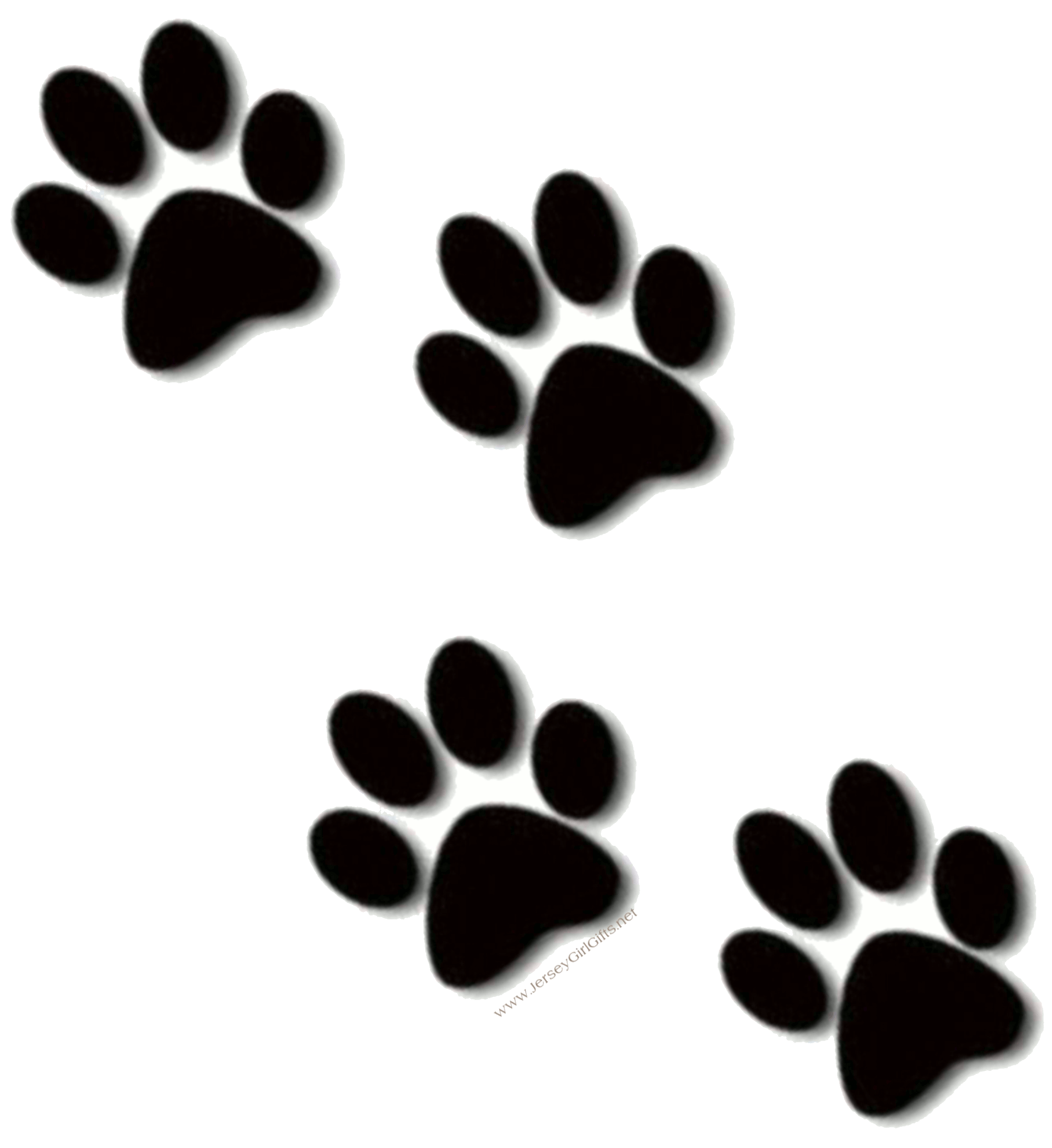 2388x2606 Paw Prints Clipart