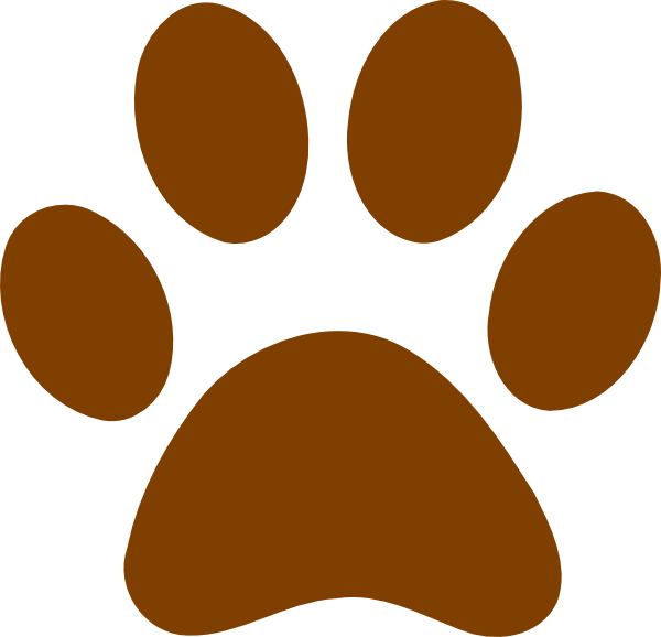 600x578 Teddy Bear Clipart Paw Print