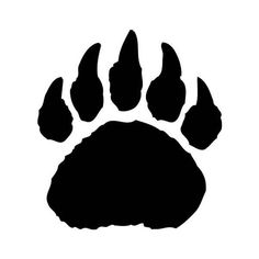 236x236 Bear Paw With Claws On Behance Mascot Branding And Logos