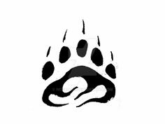 236x177 Grizzly Paw Print Tattoo Grizzly Bear Paw Print Tattoo Art Board