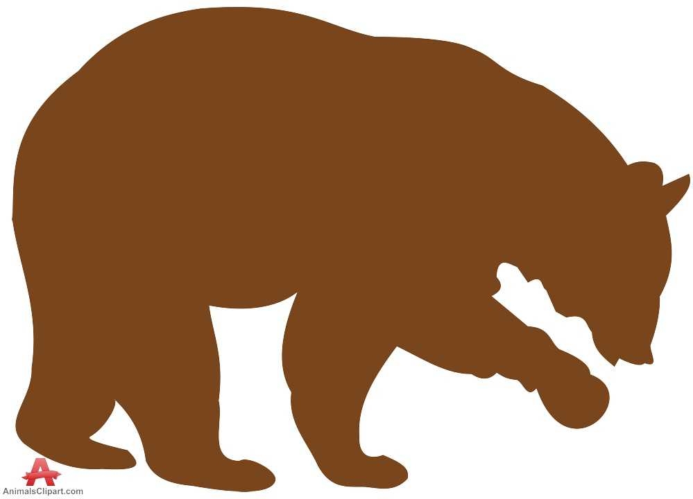 999x720 Top 10 Bear Silhouette Clip Art